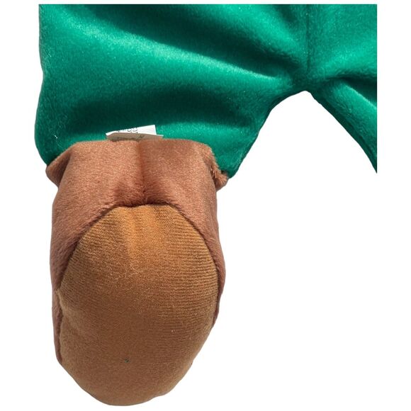 VTG  Christmas Santa Hillbilly Fabric Wall Hanging Country Folk Art Cottage 19" - Picture 6 of 14